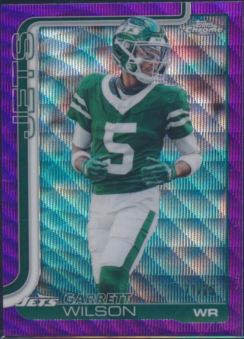 Garrett Wilson [Purple Wave Refractor] #235