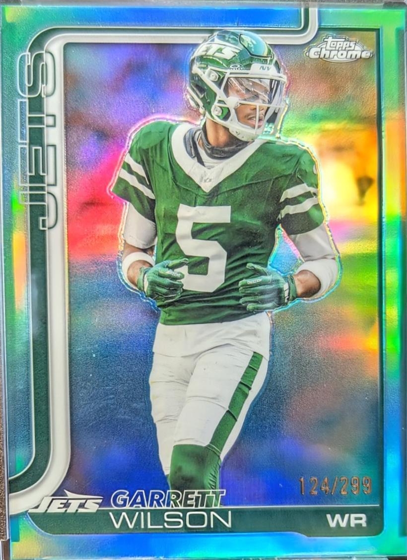 Garrett Wilson [Teal Refractor] #235