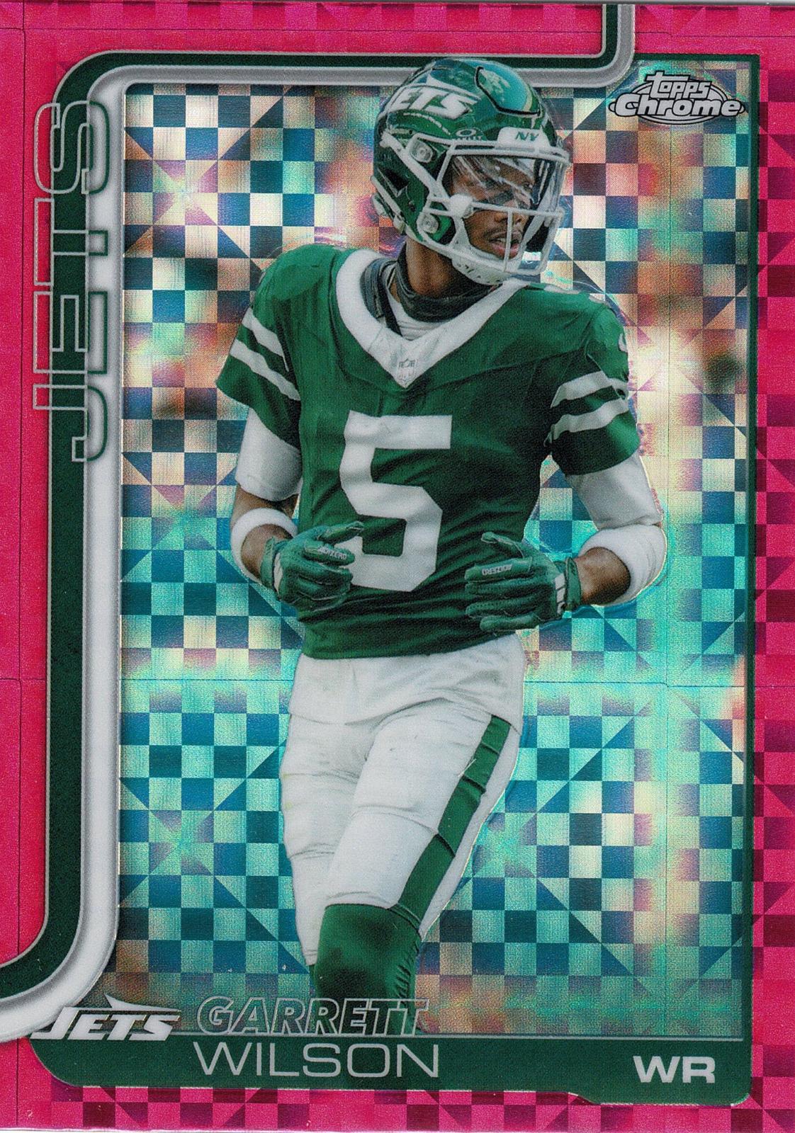 Garrett Wilson [X-Fractor Pink] #235