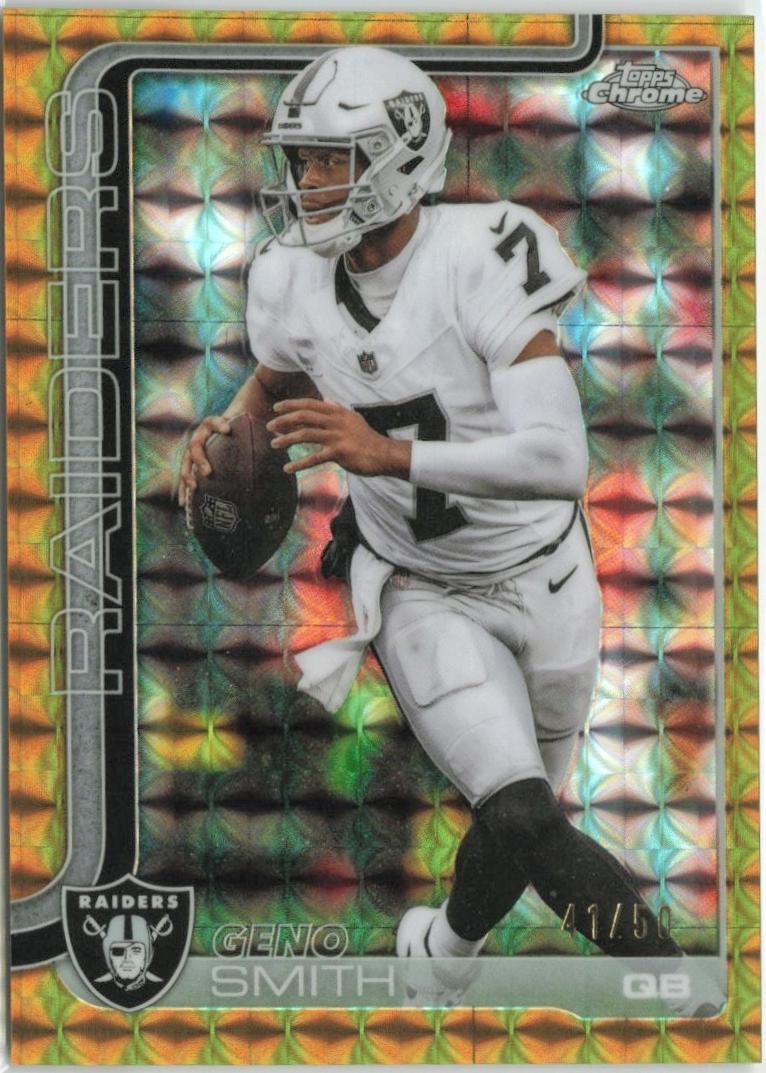 Geno Smith [Gold Geometric Refractor] #179