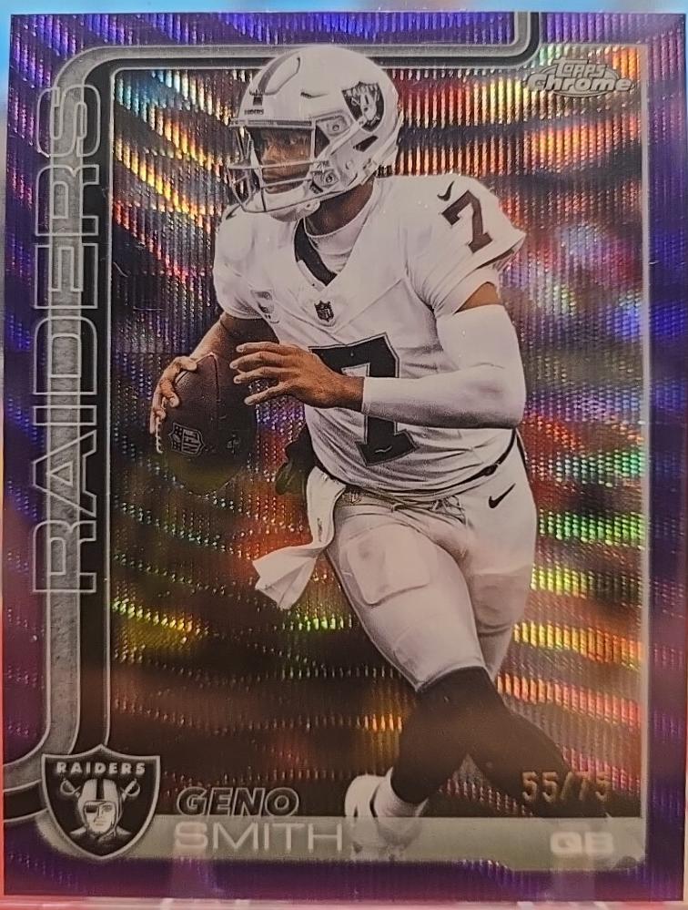 Geno Smith [Purple Wave Refractor] #179