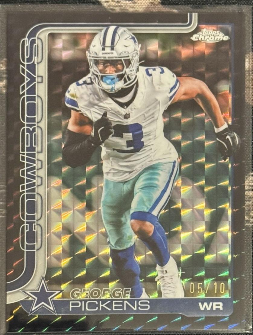 George Pickens [Black Geometric Refractor] #80