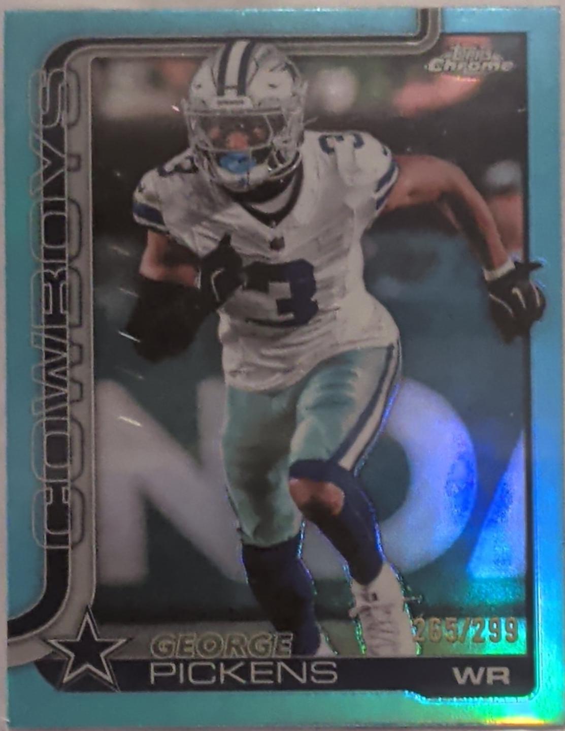 George Pickens [Teal Wave] #80