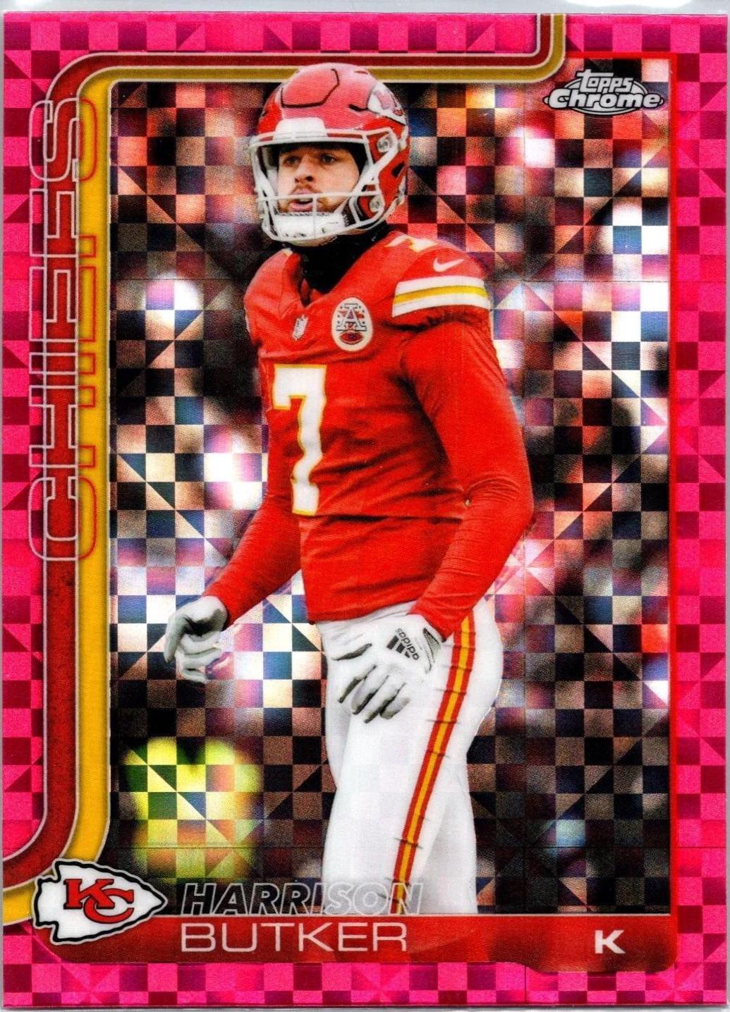 Harrison Butker [X-Fractor Pink] #151