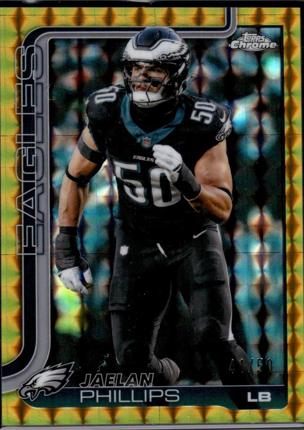 Jaelan Phillips [Gold Geometric Refractor] #192