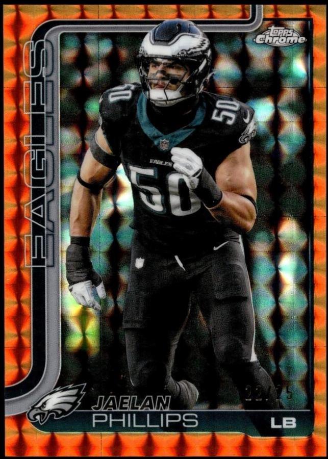 Jaelan Phillips [Orange Geometric Refractor] #192