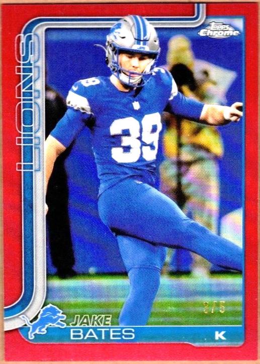 Jake Bates [Red Refractor] #105