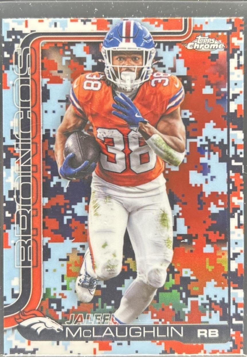 Jaleel McLaughlin [Team Camo Variation] #90