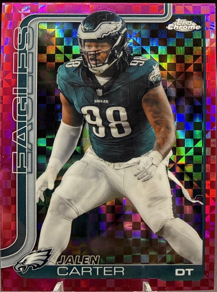 Jalen Carter [X-Fractor Pink] #250