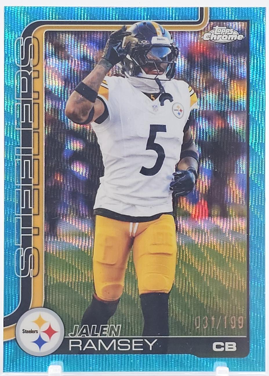 Jalen Ramsey [Aqua Wave Refractor] #191