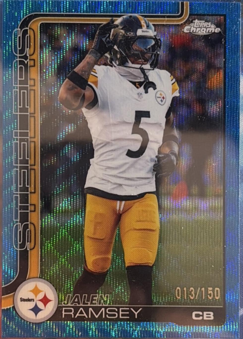 Jalen Ramsey [Blue Wave Refractor] #191