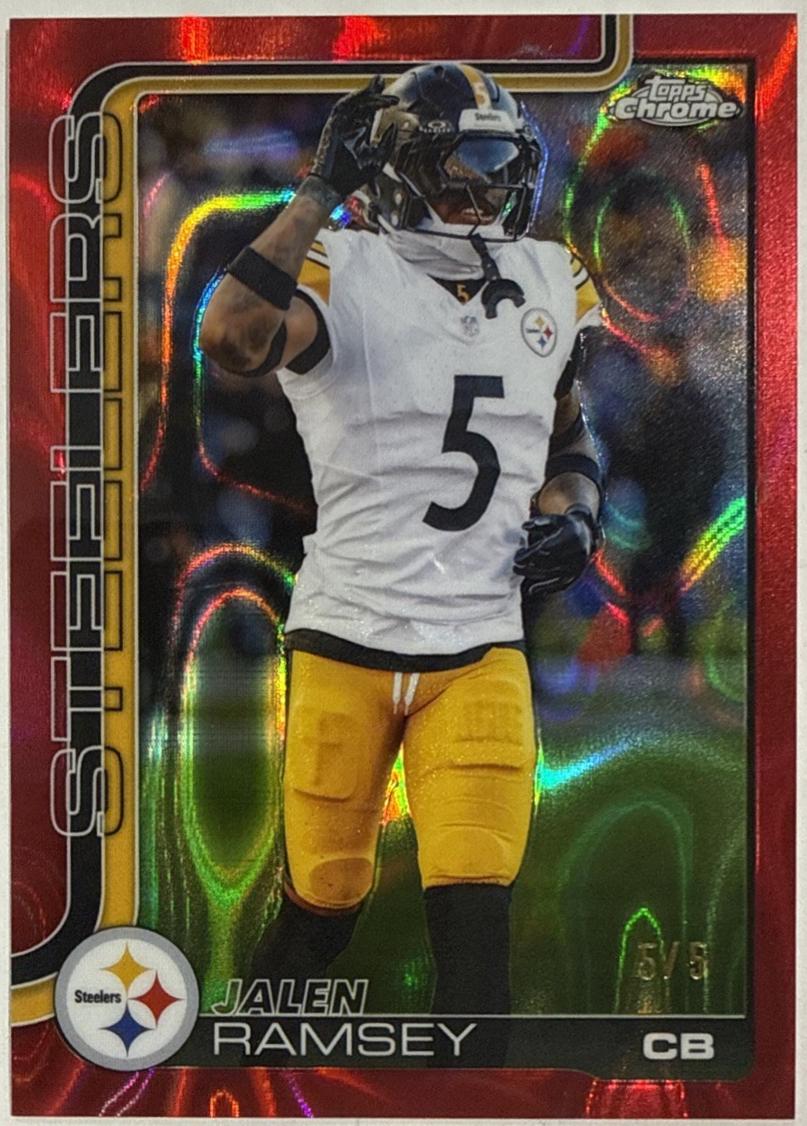 Jalen Ramsey [Red Wave Refractor] #191