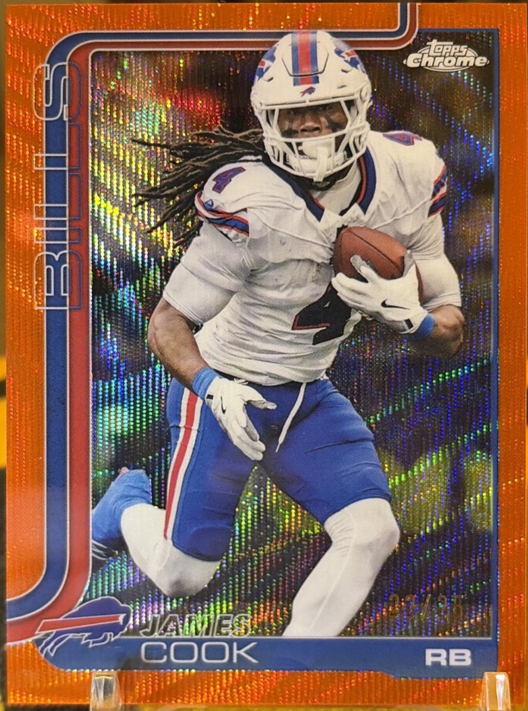 James Cook [Orange Wave Refractor] #35