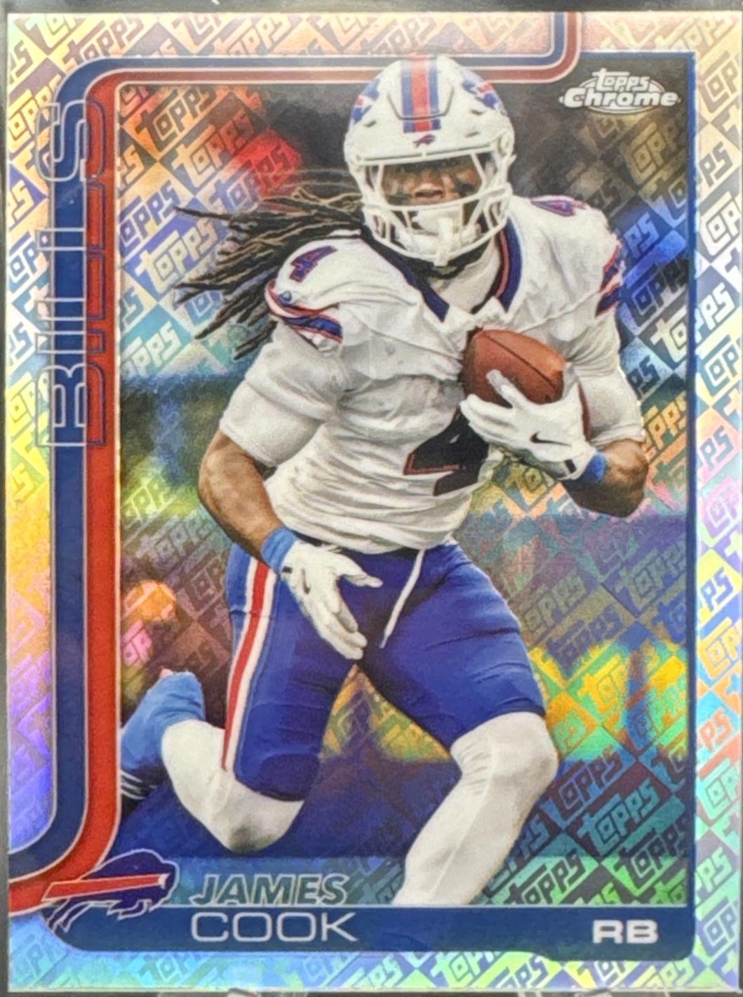 James Cook [Topps Refractor] #35