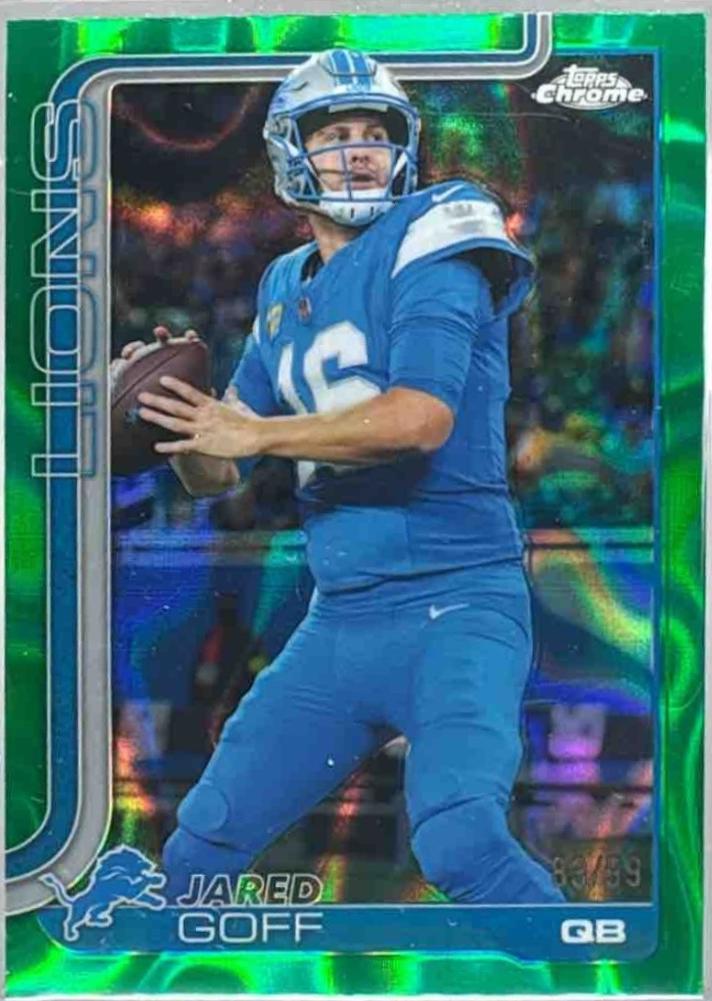 Jared Goff [Green Lava] #102