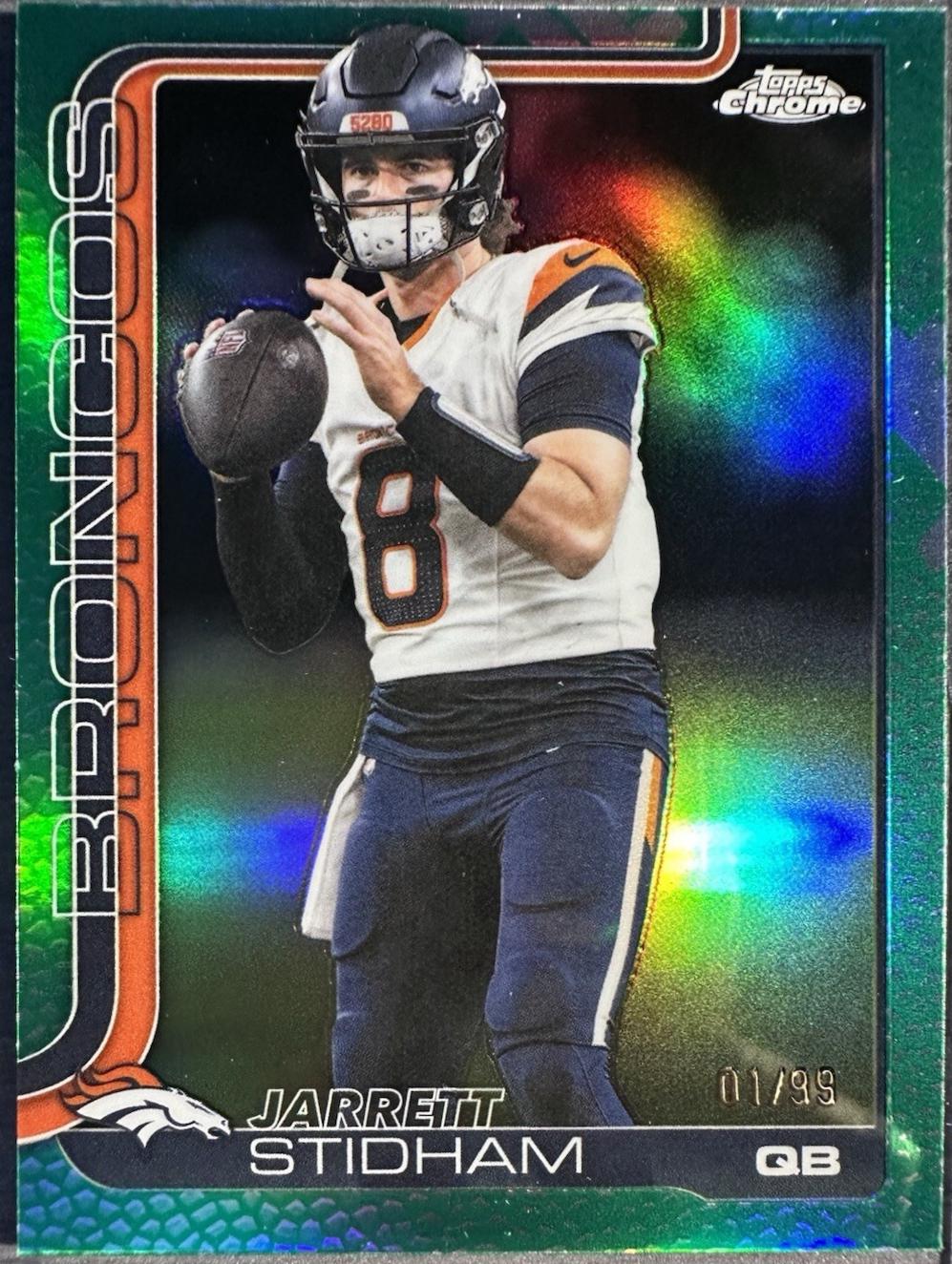 Jarrett Stidham [Leather Green] #89