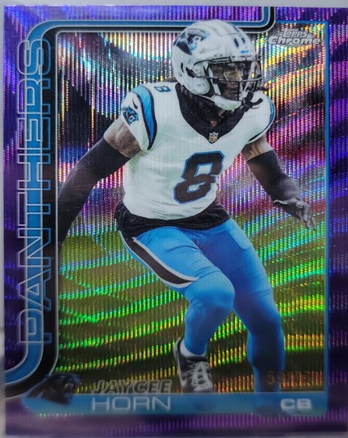 Jaycee Horn [Purple Wave Refractor] #41