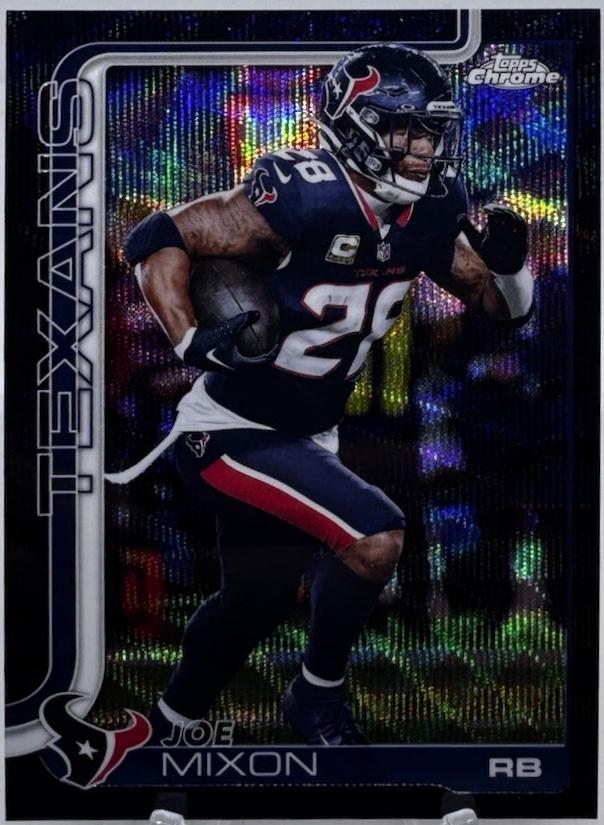 Joe Mixon [Black Wave Refractor] #120