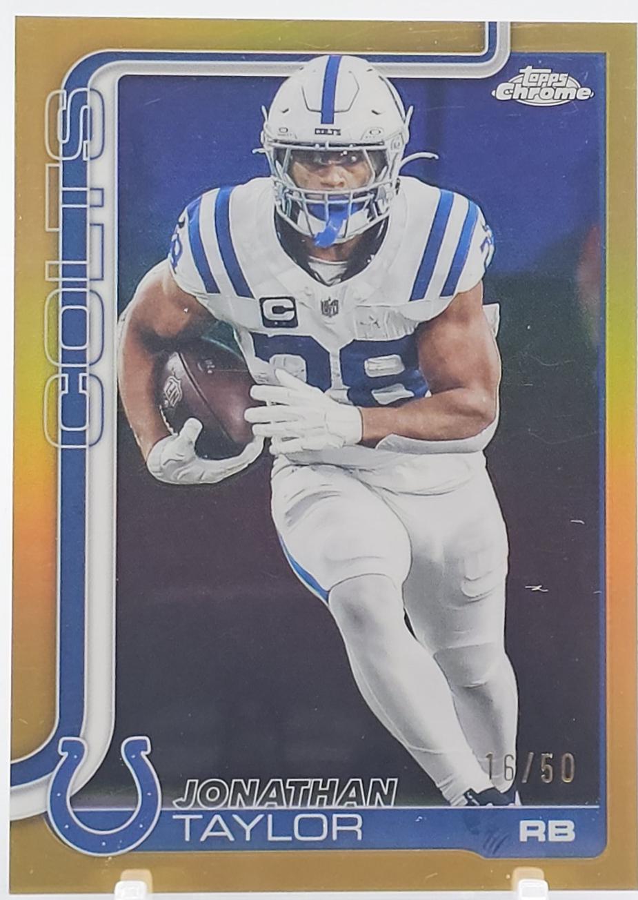 Jonathan Taylor [Gold Refractor] #130