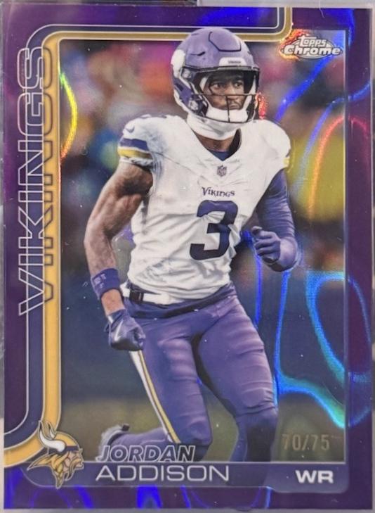 Jordan Addison [Purple Lava] #202