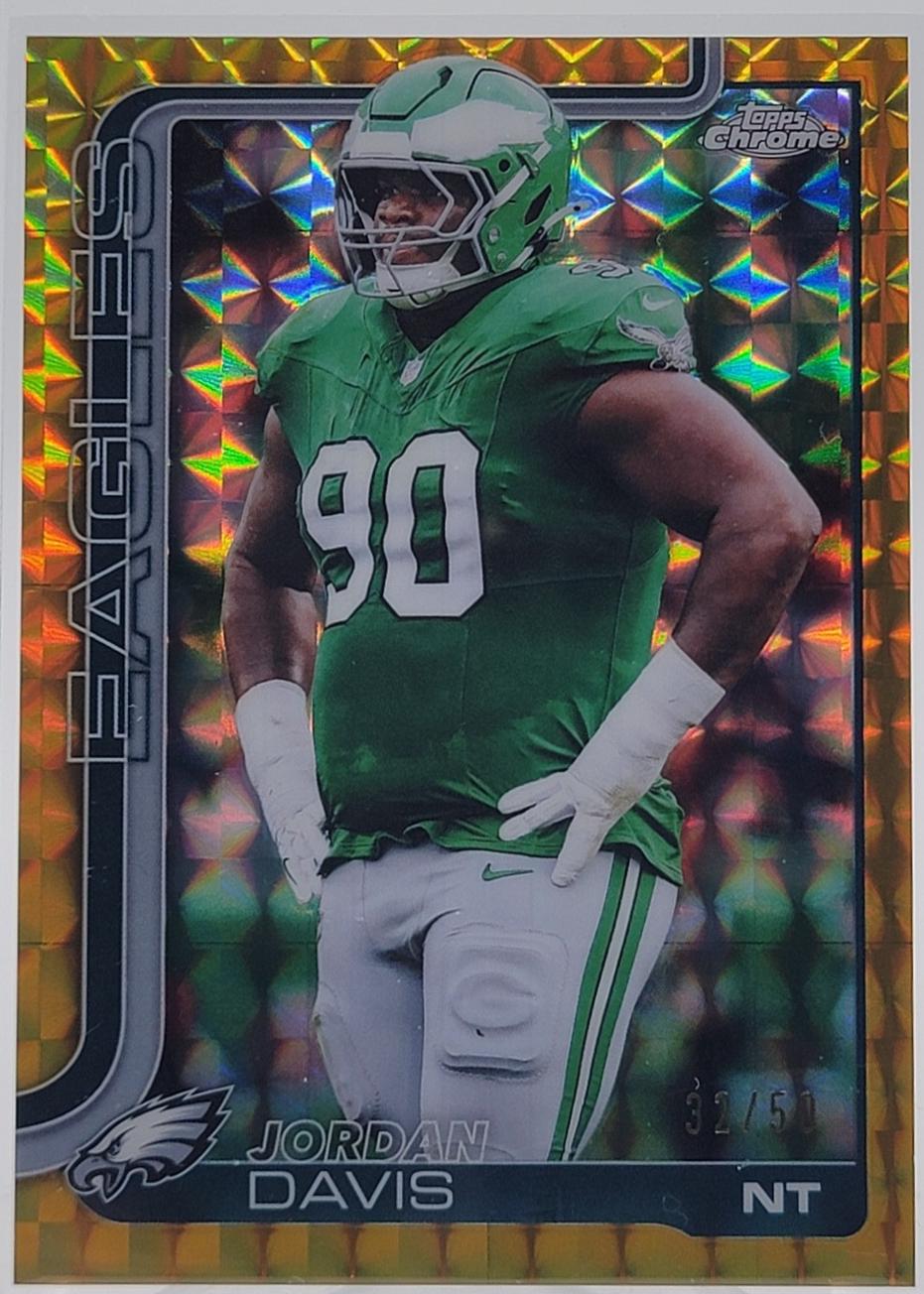 Jordan Davis [Gold Geometric Refractor] #249