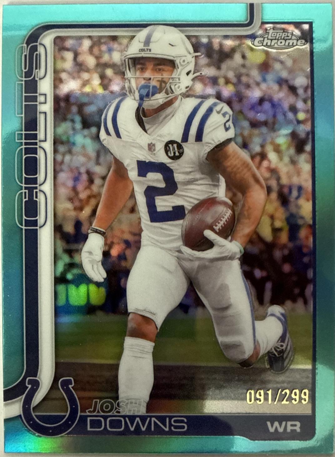 Josh Downs [Teal Wave] #127