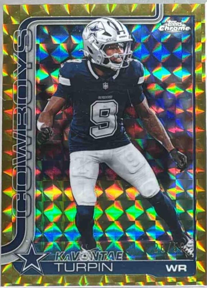 KaVontae Turpin [Gold Geometric Refractor] #84