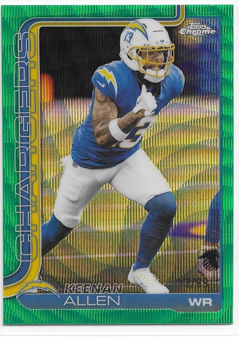 Keenan Allen [Green Wave Refractor] #155