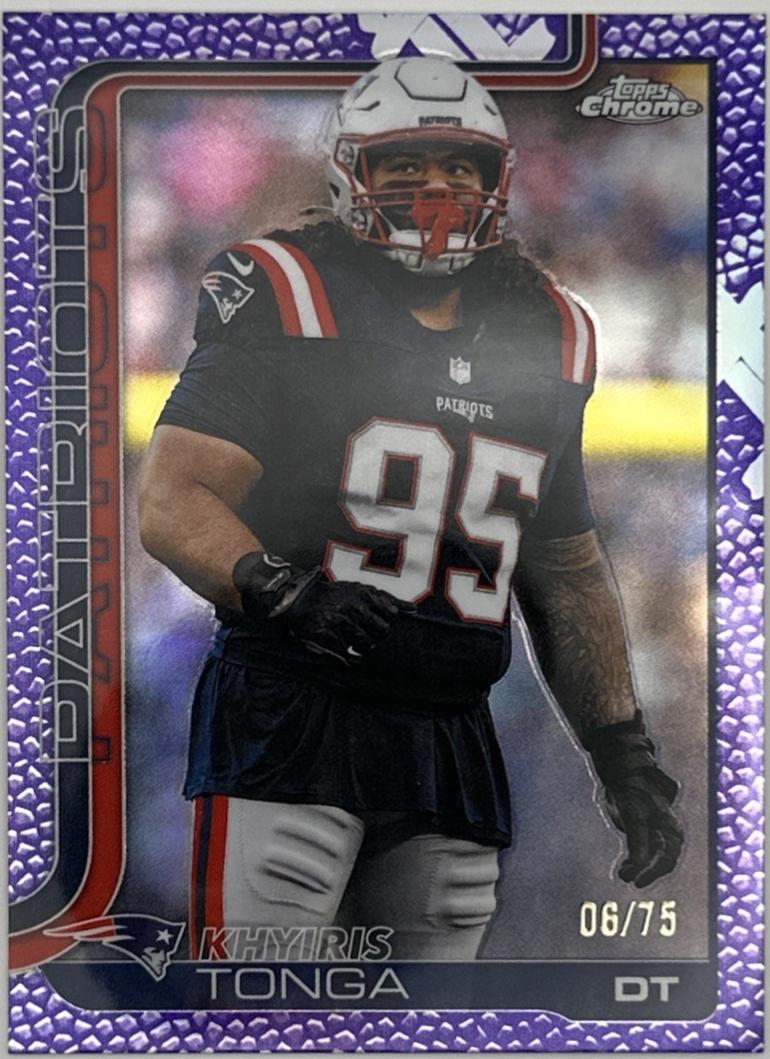 Khyiris Tonga [Purple Wave Refractor] #214