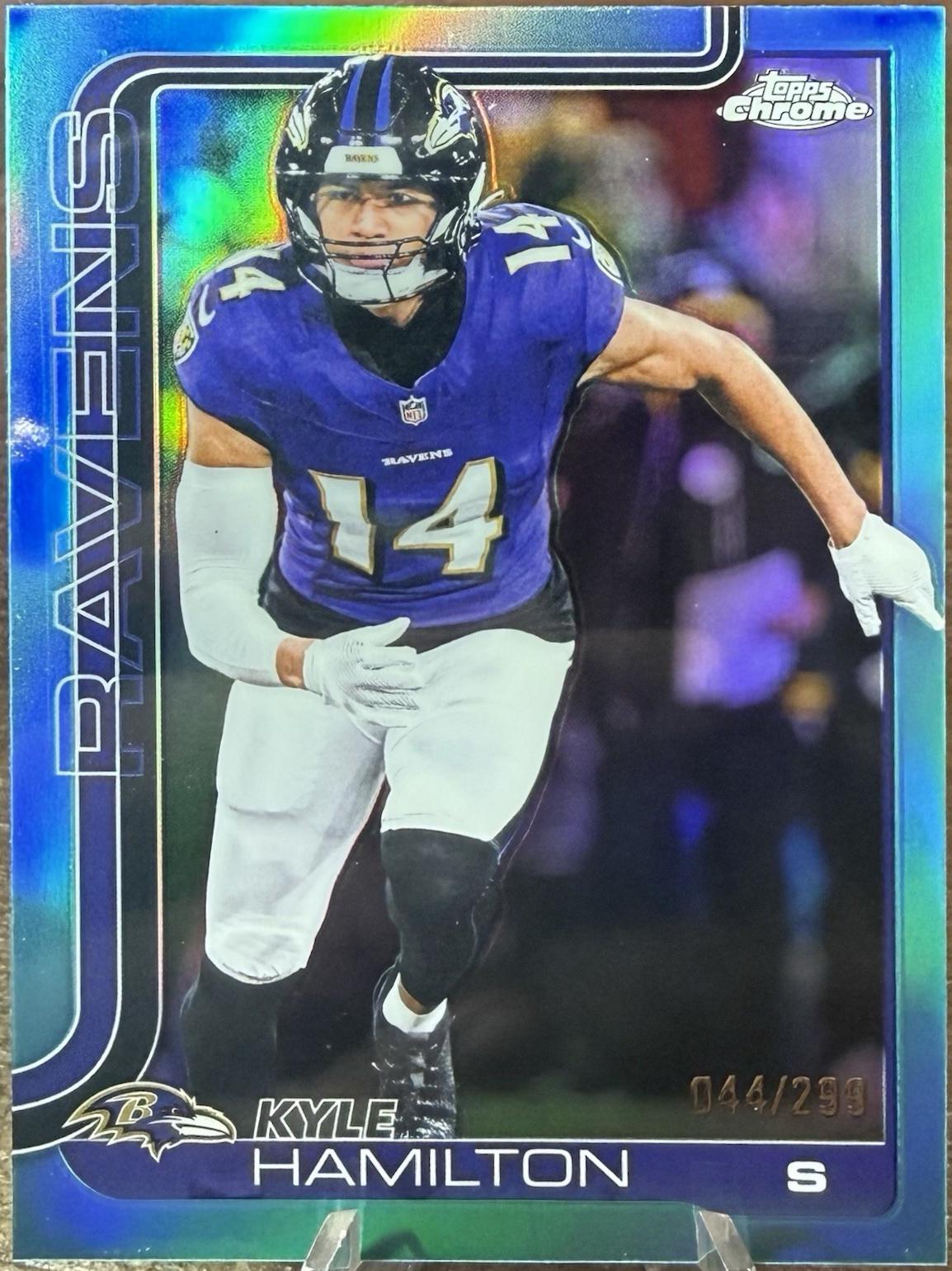Kyle Hamilton [Teal Refractor] #29