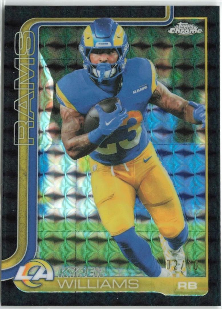 Kyren Williams [Black Geometric Refractor] #168