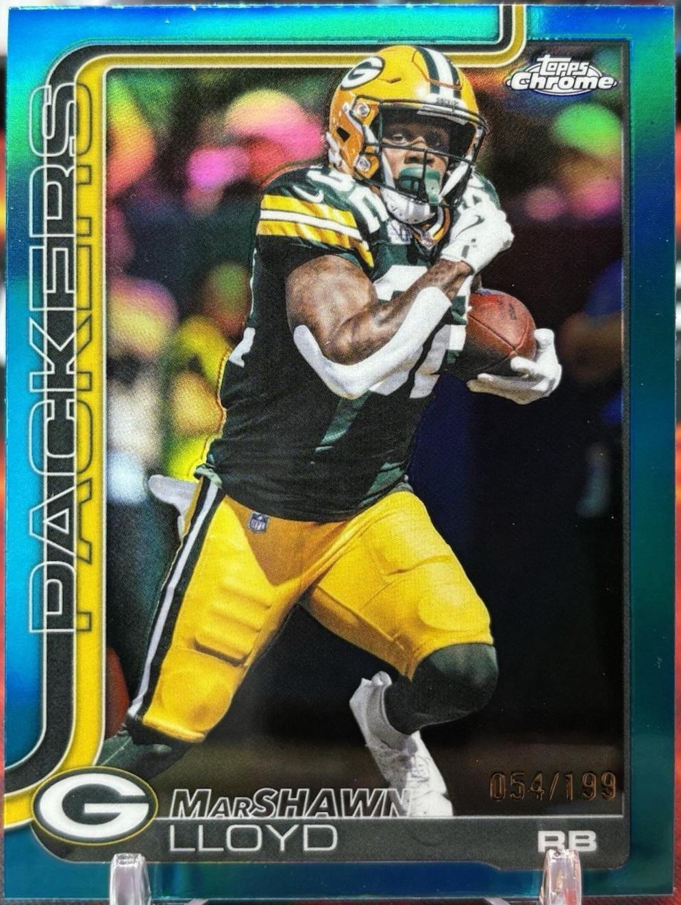 MarShawn Lloyd [Aqua Refractor] #114