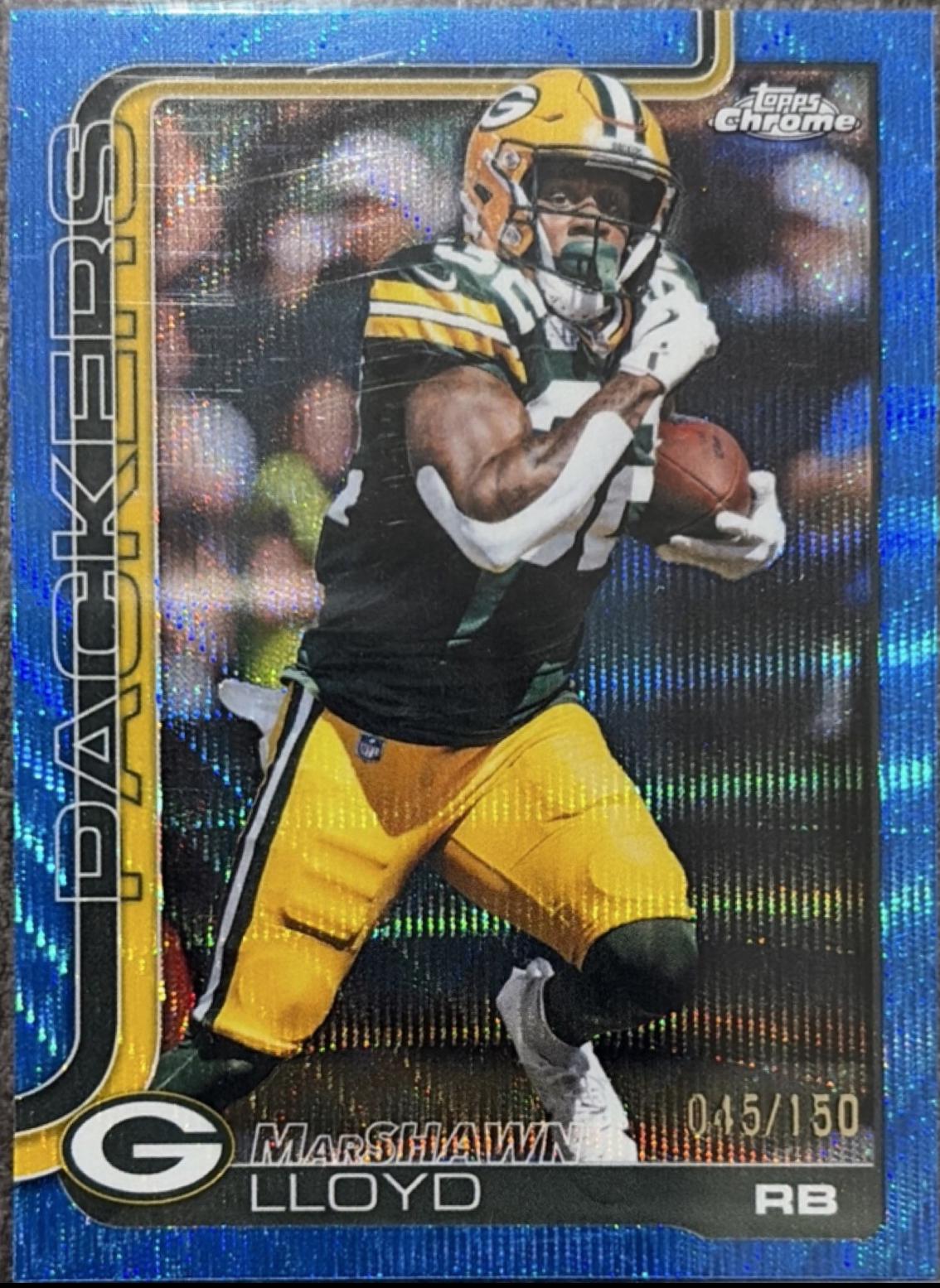 MarShawn Lloyd [Blue Wave Refractor] #114