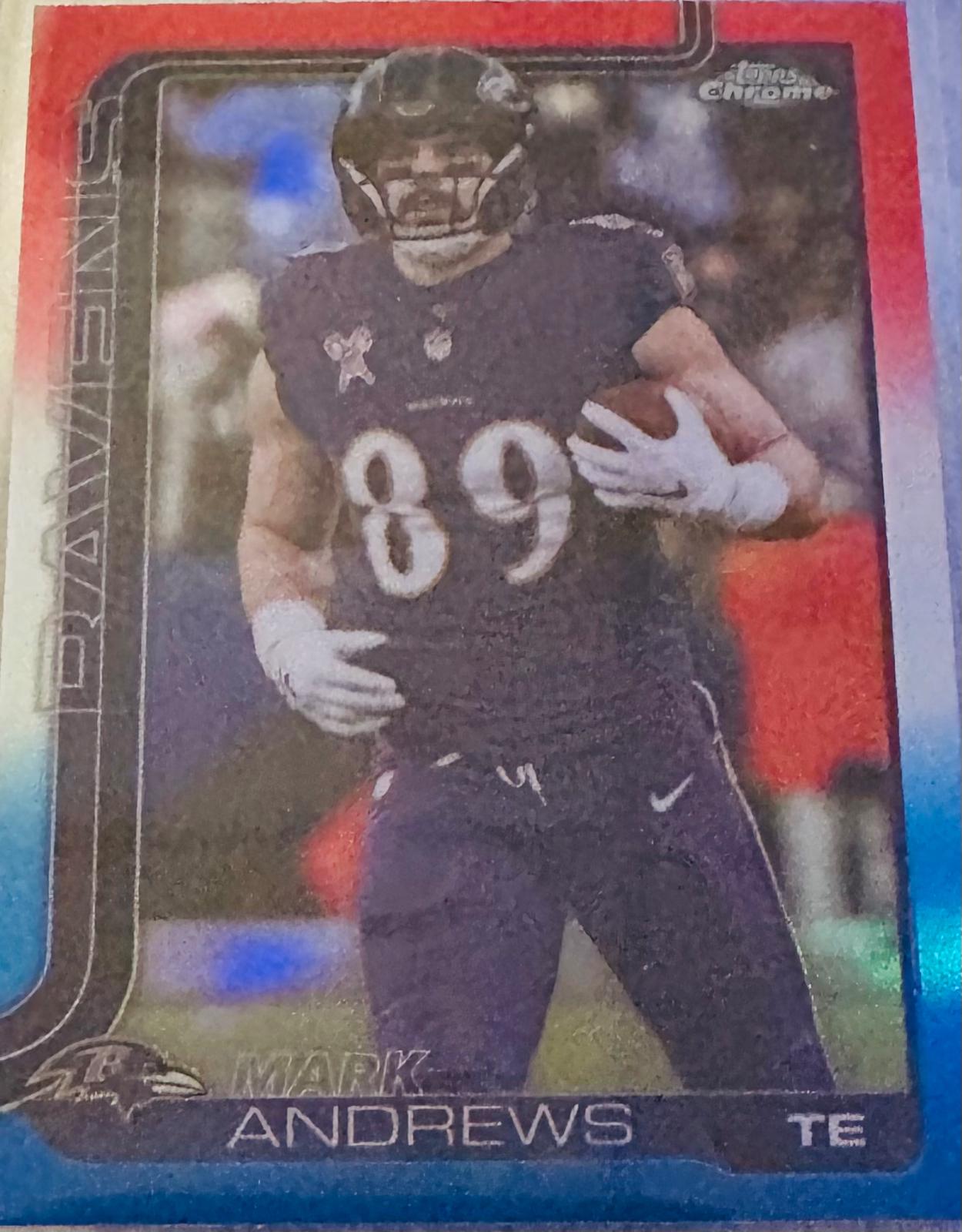 Mark Andrews [Red White Blue Refractor] #23