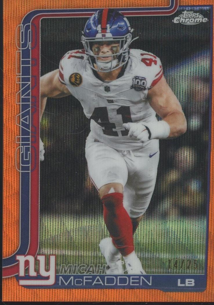 Micah McFadden [Orange Wave Refractor] #232