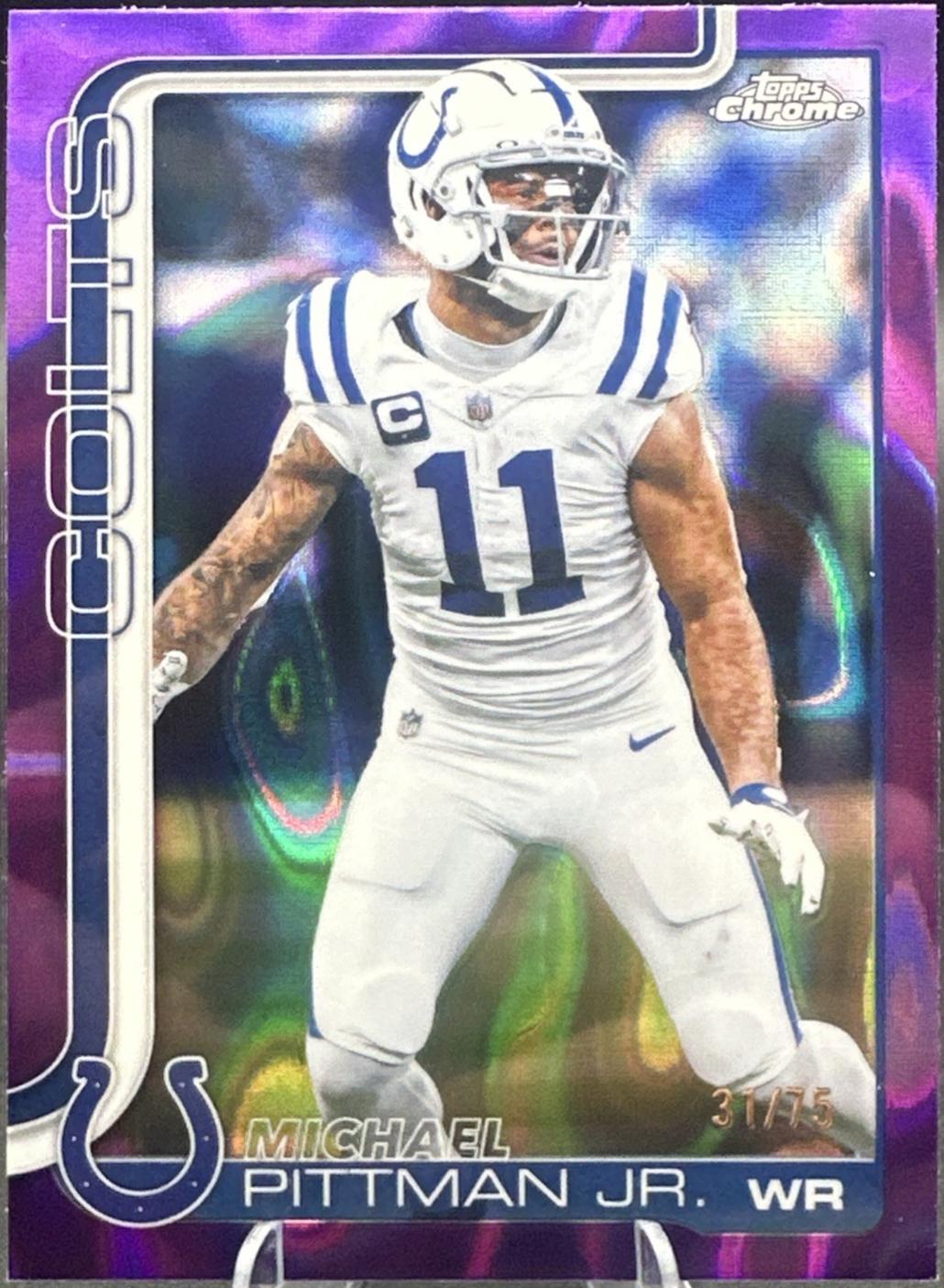 Michael Pittman Jr. [Purple Lava] #126