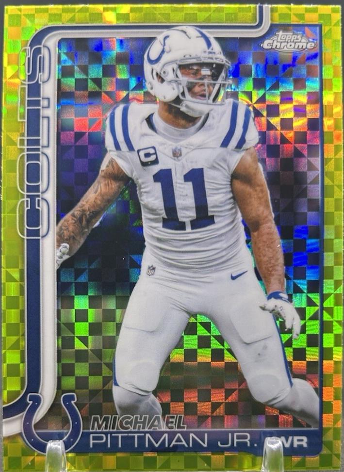 Michael Pittman Jr. [X-Fractor Green] #126
