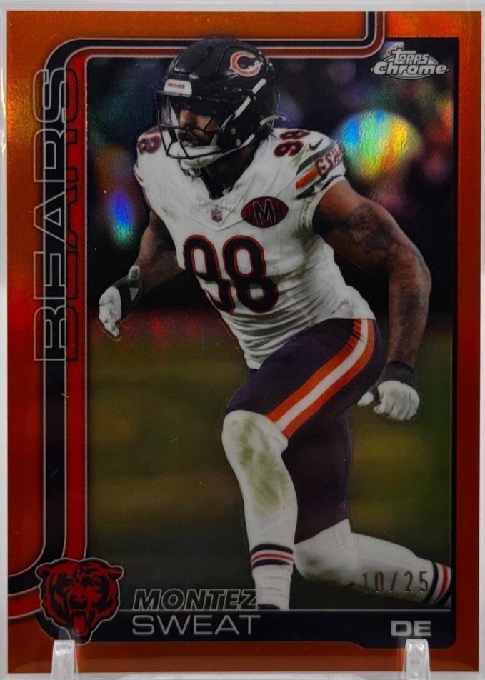 Montez Sweat [Orange Refractor] #56