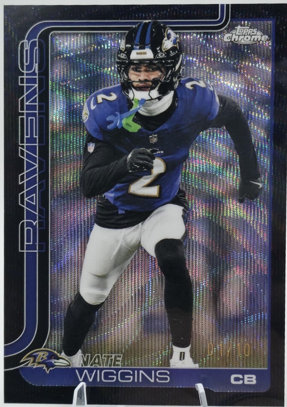 Nate Wiggins [Black Wave Refractor] #28
