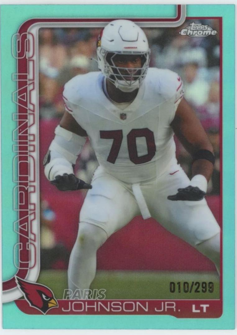 Paris Johnson Jr. [Aqua Refractor] #3