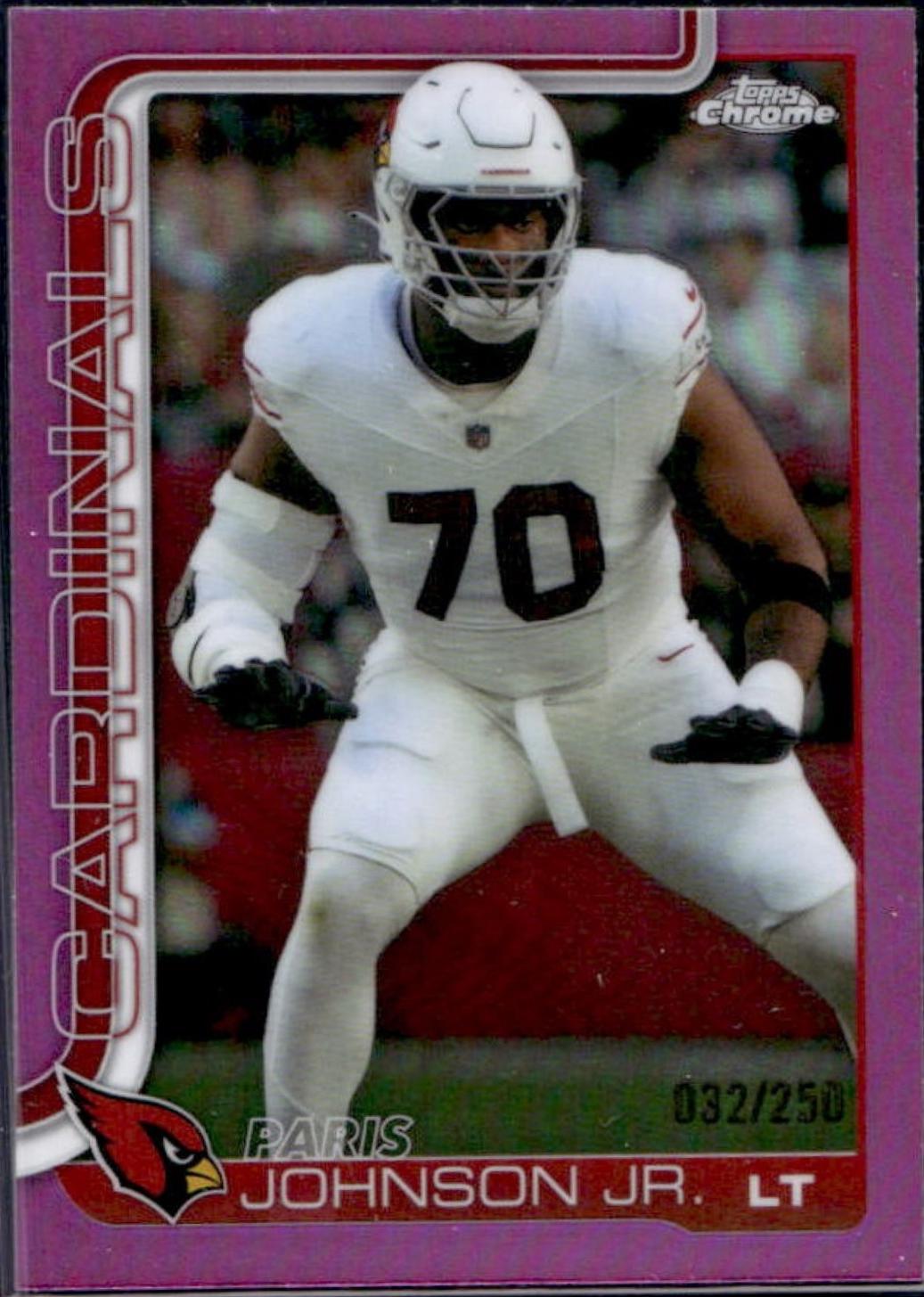 Paris Johnson Jr. [Pink Refractor] #3