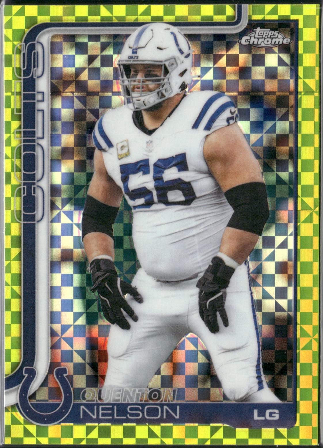 Quenton Nelson [X-Fractor Green] #144
