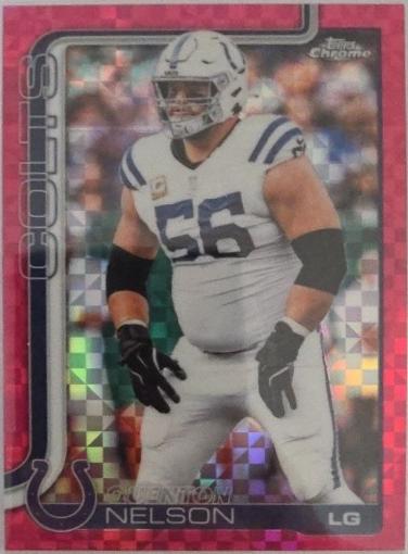Quenton Nelson [X-Fractor Pink] #144