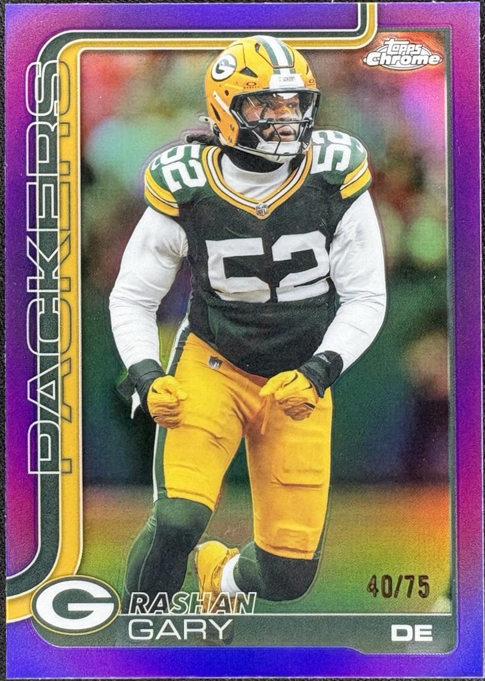 Rashan Gary [Purple Refractor] #111