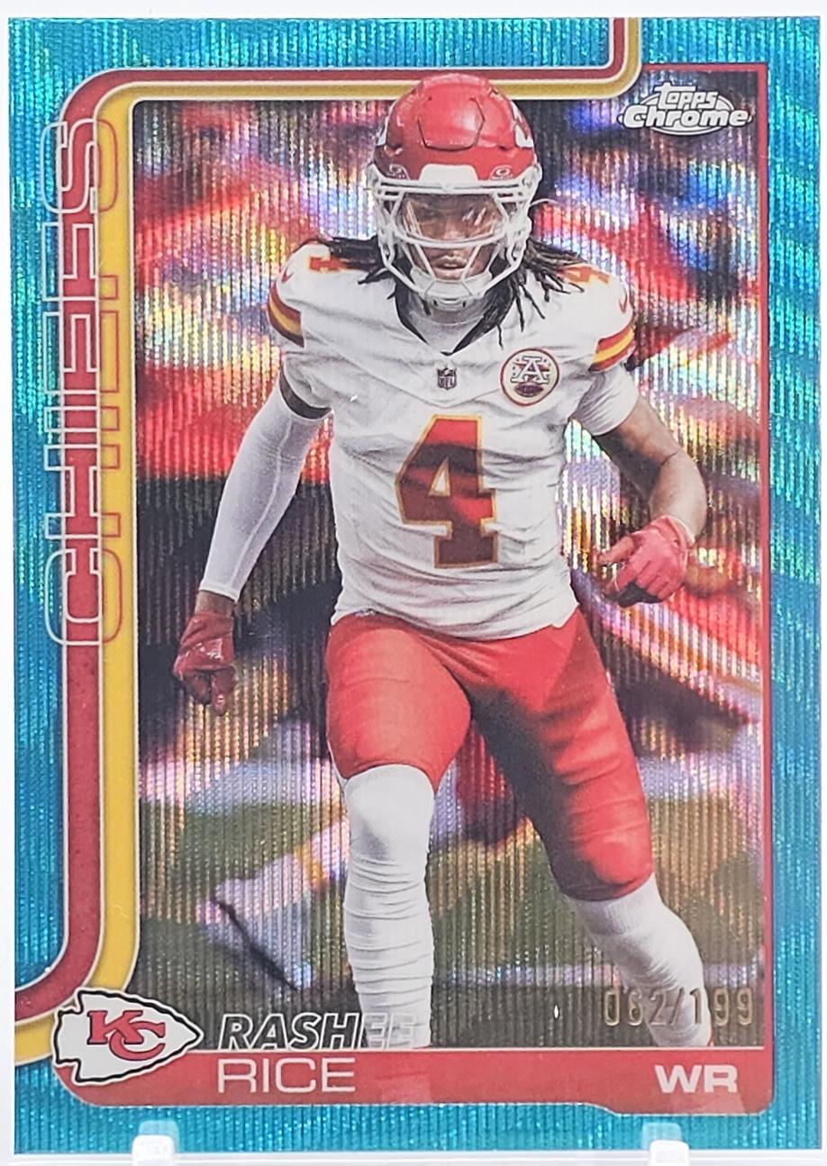 Rashee Rice [Aqua Wave Refractor] #147