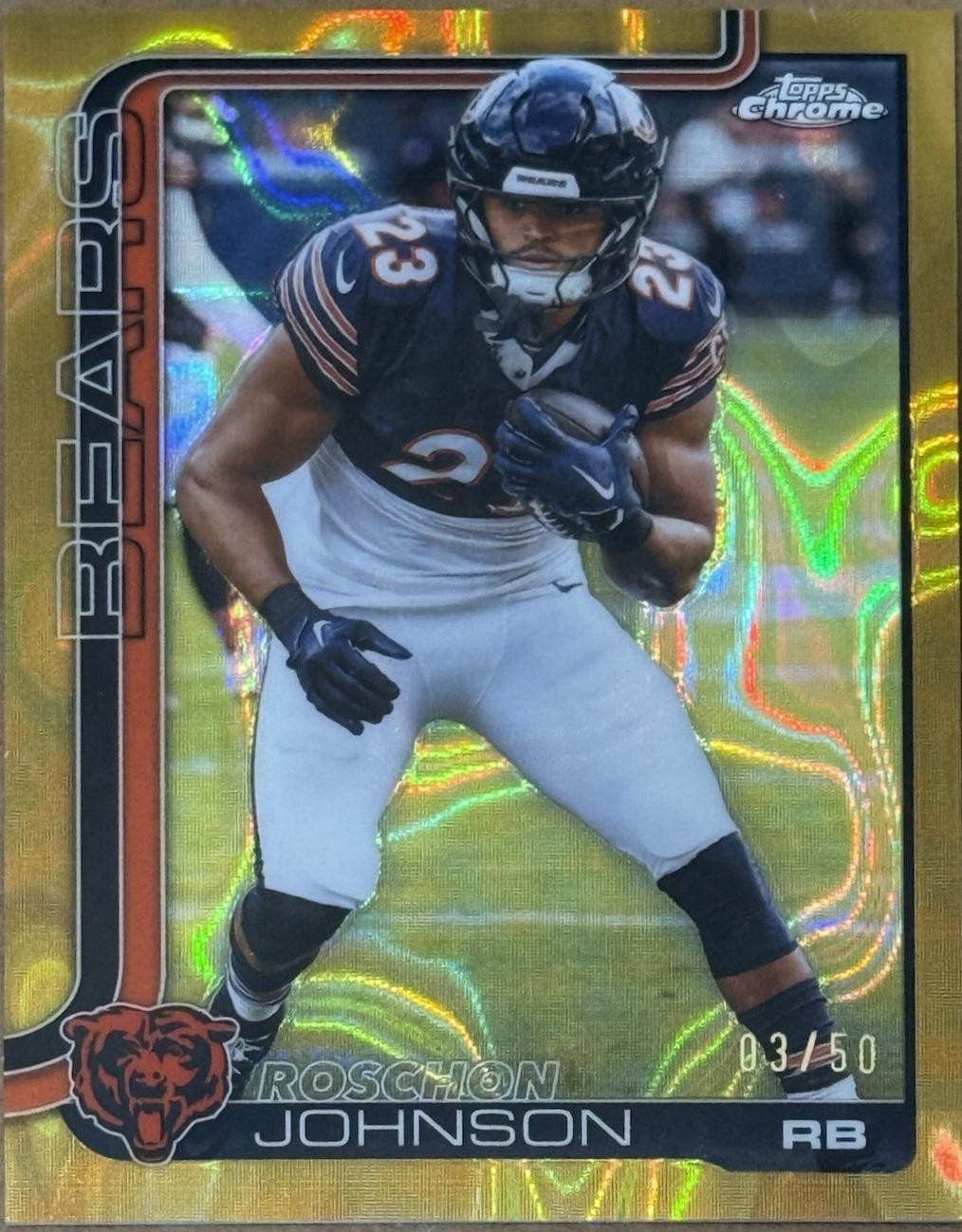 Roschon Johnson [Gold Refractor] #55