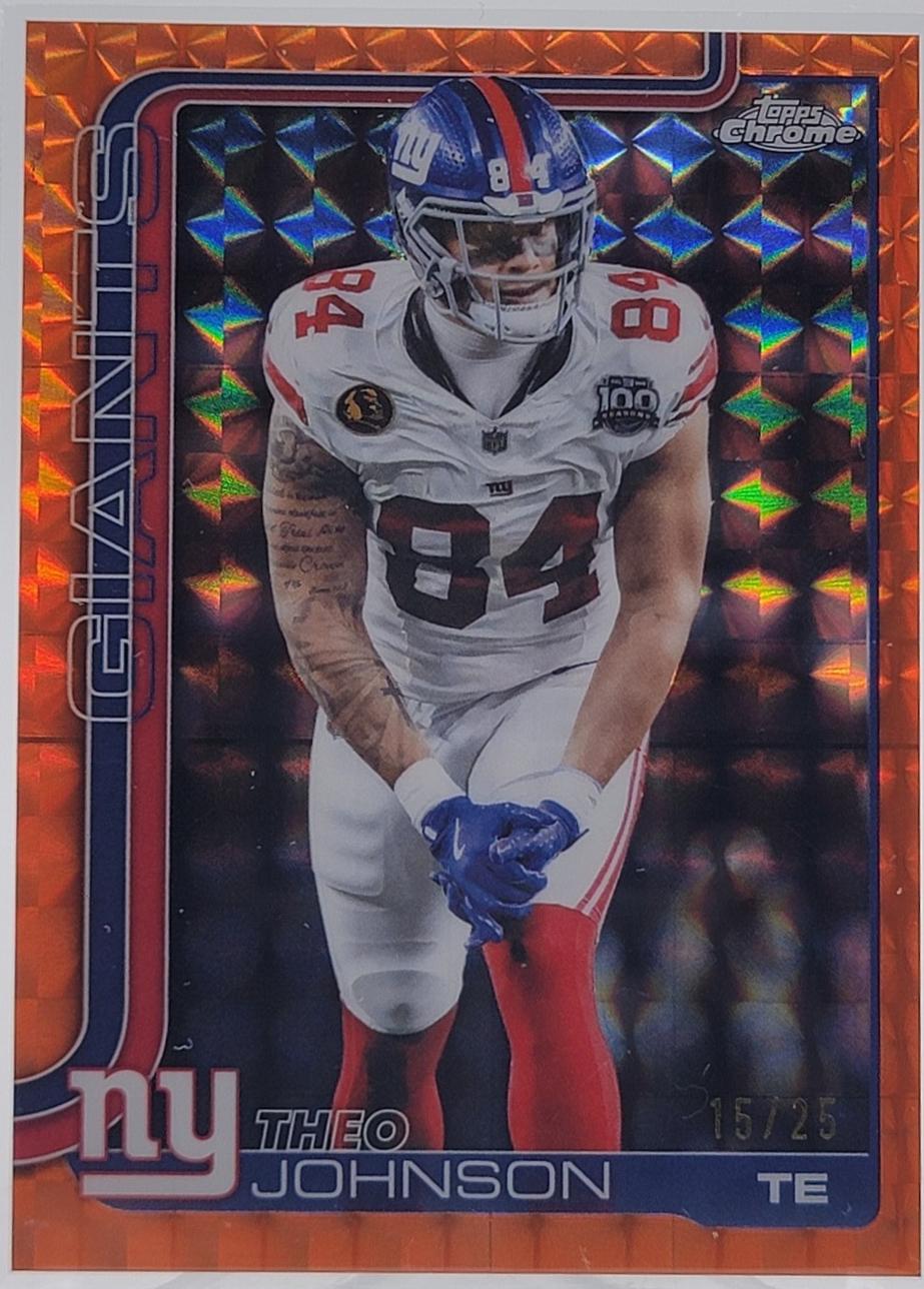 Theo Johnson [Orange Geometric Refractor] #233