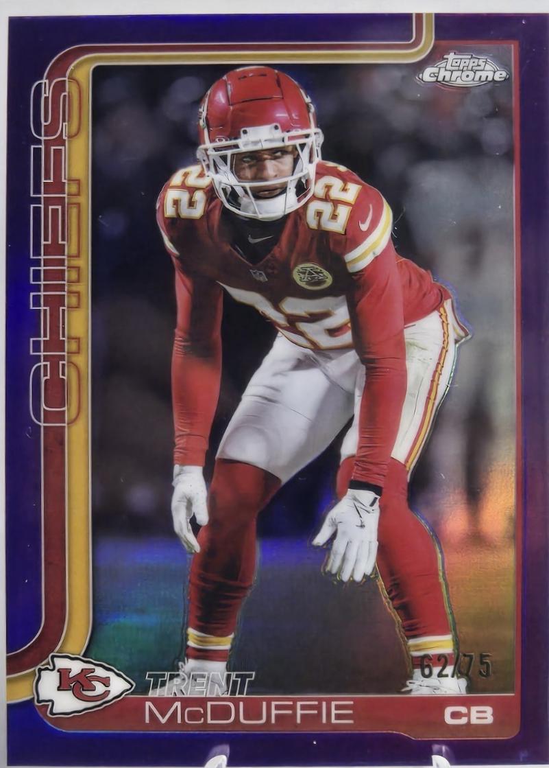 Trent McDuffie [Purple Refractor] #154