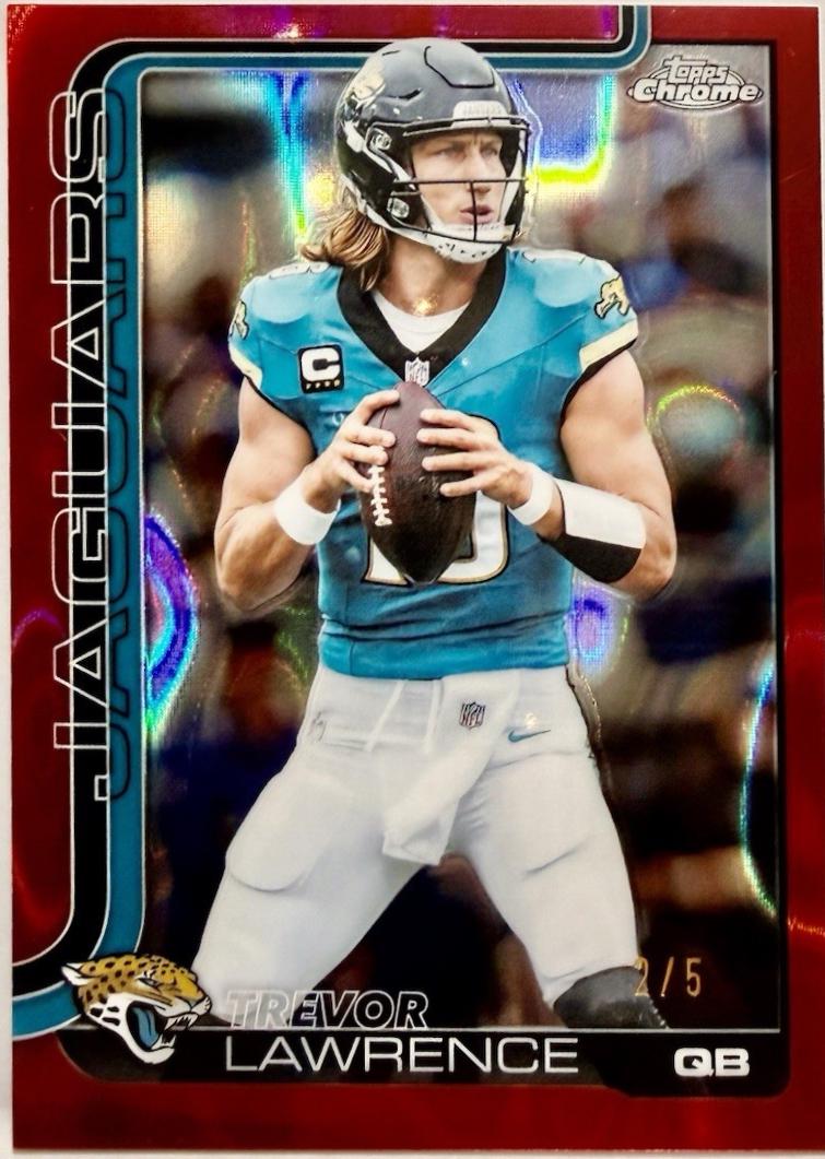Trevor Lawrence [Red Refractor] #138