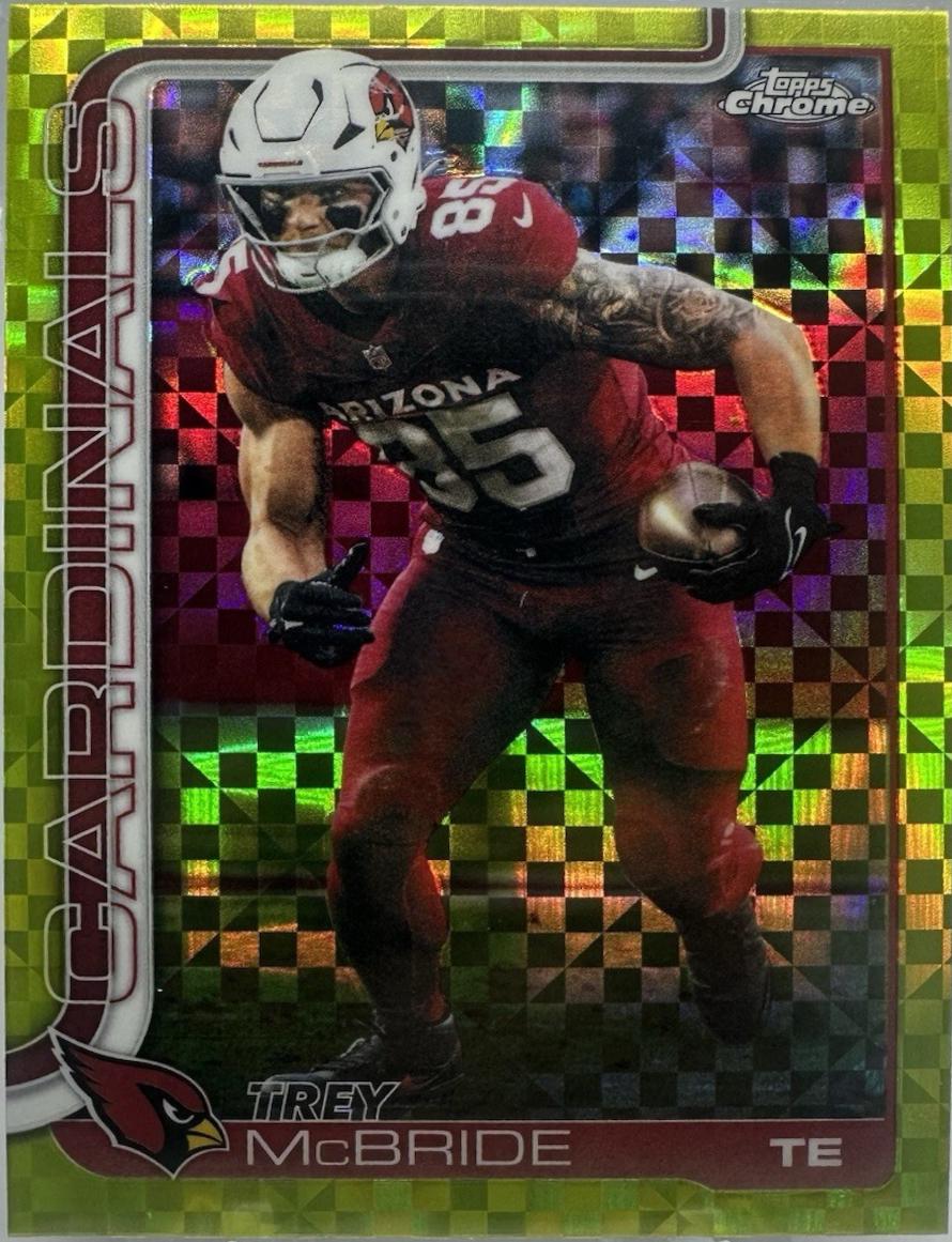 Trey McBride [X-Fractor Green] #4